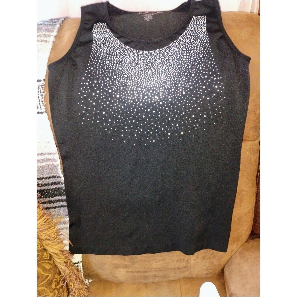 LC Couture Black Sleeveless Top